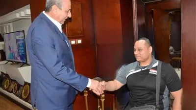 محافظ الغربية يستقبل وفد اللجنة البارالمبية المصرية