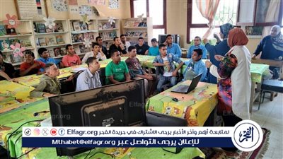 الرياضة في مصر القديمة.. محاضرة في مدرسة الأمل للصم وضعاف السمع بالفيوم