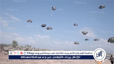 طيور الخير الإماراتية تنفذ الإسقاط الـ52 فوق سماء قطاع غزة