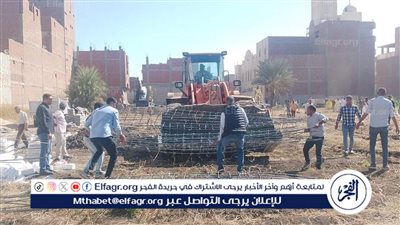 إزالة 154 حالة تعد على الأراضي الزراعية وأملاك الدولة بالمراكز