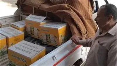 ضبط 67 طن أعلاف وأرز ودقيق مجهول المصدر في حملات رقابية بالشرقية