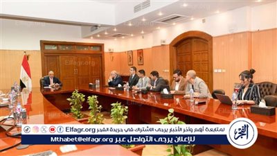 عاجل - وزير الري يبحث مع 