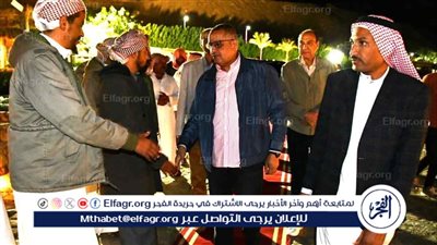 خلال لقائه بمشايخ وعواقل طابا ونويبع.. محافظ جنوب سيناء يستعرض خطط التنمية الشاملة والمستدامة 