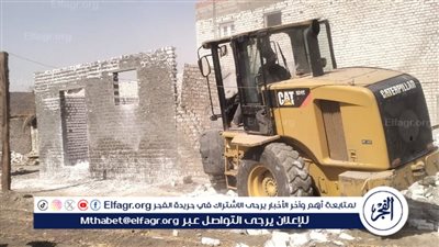 إزالة 128 حالة تعدٍ على الأرضي زراعية وأملاك الدولة ببني سويف