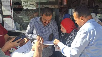 حملة مكبرة على المحلات والمطاعم في المنصورة 