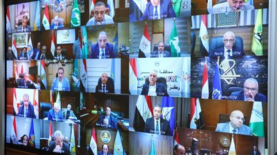 وزراء التنمية المحلية والتموين والزراعة يعقدون اجتماعًا مع المحافظين عبر الفيديو كونفرانس لمتابعة توافر السلع الغذائية للمواطنين بالمحافظات