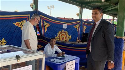 لجنتين لذوي الهمم والمسنين.. مدير الشباب والرياضة يتفقد إجراءات الجمعية العمومية للنادي المصري