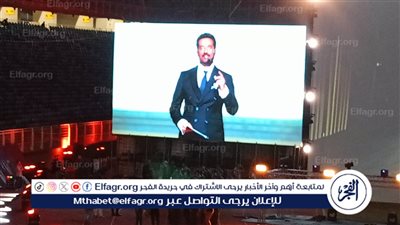 عمرو سعد يفتتح حفل الرئيس عبدالفتاح السيسي بالعاصمة الادارية