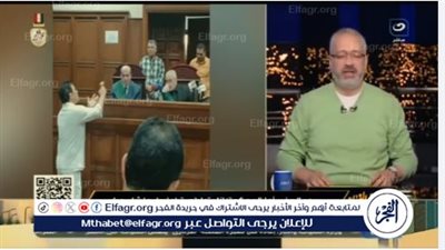 سعد الصغير في أولى جلسات محاكمته: 