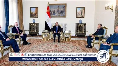 عاجل| تفاصيل لقاء السيسي بـ رئيس مجموعة حزب الشعب الأوروبي