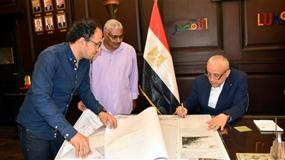 محافظ الأقصر يعتمد المخطط الاستراتيجي العام لمدينة القرنة بعد تحديثه