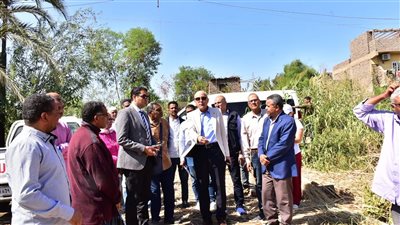 استجابة لمطالب أهالي مركز القرنه..محافظ الأقصر يبحث التعديات بحوض المدلى بمركز القرنه