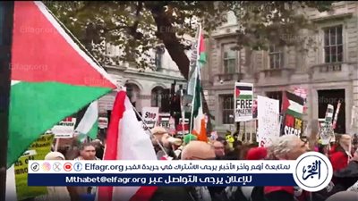 ذكرى وعد بلفور.. متظاهرون في لندن يزيلون تمثال أول رئيس إسرائيلي 