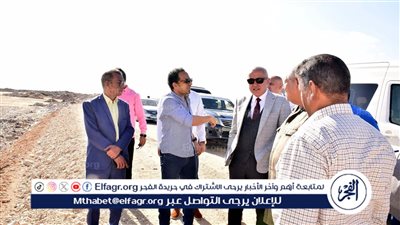 محافظ الأقصر يتفقد موقع إنشاء سوق الخضار والفاكهة الجديد بالحبيل