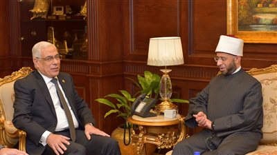 لقاء النائب العام مع وزير الأوقاف (صور) 