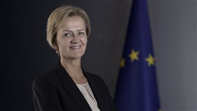 سفيرة الاتحاد الأوروبي الجديدة أنجلينا أيخهورست تصل إلى القاهرة​​