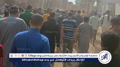 تشييع جثمان الداعية الإسلامي عبد الرحمن الشريف في مسقط رأسه بالفيوم