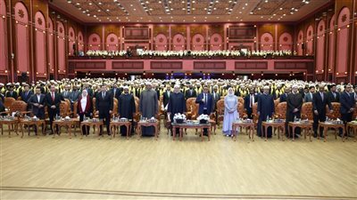 انطلاق احتفالية تخريج دفعة جديدة من الطلاب الوافدين بالأزهر باسم «شهداء غزة2»