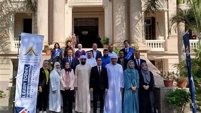 رئيس جامعة بنها يستقبل وفد مؤسسة زايد العليا الإماراتية لأصحاب الهمم