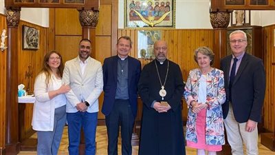 بطريرك الأقباط الكاثوليك يستقبل المنسق العام لجماعة عمانوئيل والوفد المرافق له
