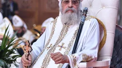  البابا تواضروس يصلي أول قداس في المقر الجديد للكنيسة ب 