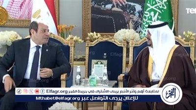 شاهد| لحظة وصول السيسي إلى السعودية للمشاركة في القمة العربية الإسلامية