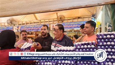 البيض بـ 145.. رئيس حى غرب المنصورة يتابع الأسعار في المعرض الدائم