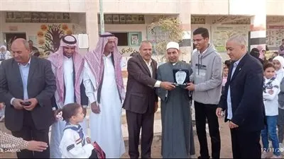 رئيس طور سيناء يشهد حفل المنطقه الازهريه بفوز أحد طلابها بالأول جمهوري والثاني عربياً وعالمياً لتحدي القراءة