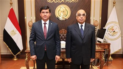 وزير العدل يستقبل سفير جمهورية طاجيكستان بالقاهرة (صور) 