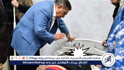 محافظ الدقهلية ومدير الأمن يصلان مستشفى المنزلة للاطمئنان على المصابين في حادث أتوبيس المطرية