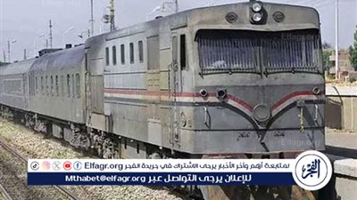 إصابه عامل سبب اصطدامه بقطار (القاهره/أسوان) بمحطة جرجا بسوهاج