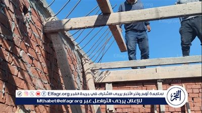 رئاسة حى غرب المنصورة تواصل التصدي لأعمال البناء المخالف والتعديات