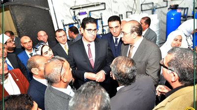 نائب محافظ الدقهلية يشهد تسليم أجهزة طبية لمستشفى أجا بتكلفة 5 مليون جنيه