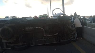 وفاة 3 أشخاص وإصابة 7 آخرين في حادث مروع على الطريق الدولي بالإسكندرية