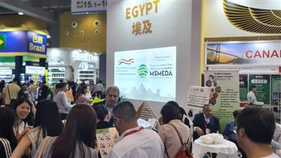 شباب جهاز تنمية المشروعات يشاركون في المعرض الدولي للمشروعات الصغيرة بالصين