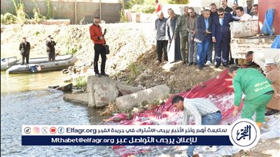 محافظ الدقهلية يشهد إلقاء مليون وحدة زريعة سمكية في النيل بالمنصورة 