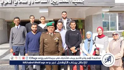 جامعة القاهرة تزور جمعية المحاربين القدامي بمناسبة اليوبيل الذهبي لحرب أكتوبر