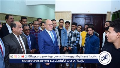 رئيس جامعة سوهاج يتفقد عمليات التصويت والاقتراع فى الجولة الأولى لإنتخابات اتحاد الطلاب