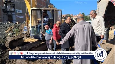 شاهد لحظة معالجة هبوط أرضي ببرمبال القديمة في الدقهلية (صور)