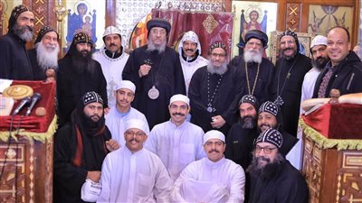  سيامة 2 رهبان جدد بدير الأنبا متاؤس الفاخوري بجبل أصفون جنوب الأقصر.. صور
