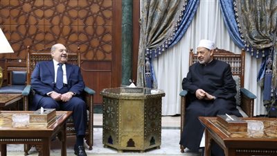 شيخ الأزهر يستقبل رئيس مجلس الشيوخ بمقر المشيخة