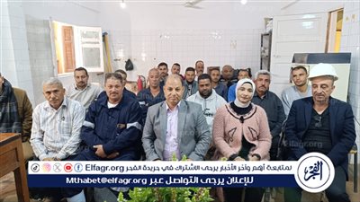  ندوات توعوية للعاملين بشركة مياه منفلوط ومستشفى حميات أسيوط عن السلامة والصحة المهنية