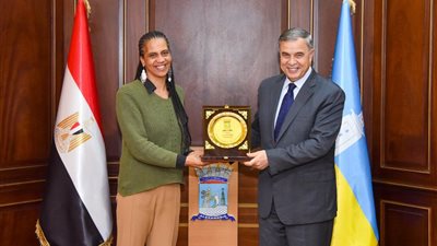 محافظ الإسكندرية يستقبل وفد الاتحاد الأوروبي لافتتاح مشروعات بمنتزه ثانً