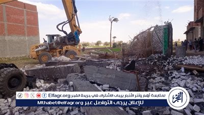 محافظ أسيوط: إزالة 455 حالة تعدي واسترداد 943 فدان زراعة و30842 متر مربع مباني 