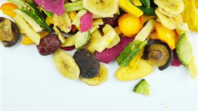 فوائد الفواكه والخضروات المجففة بمختلف الأنواع 