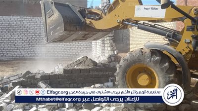 محافظ أسيوط: تنفيذ إزالة لعدد 9 حالات تعدى على الأراضي الزراعية بمركز القوصية 