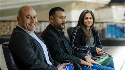 الغنيمي وفتح الله وماهينور يتابعوا مباراة سموحة والجونة