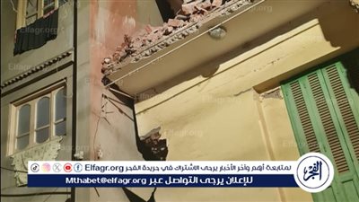 ننشر..أول صور للمنزل المنهار صباح اليوم بدكرنس في الدقهلية