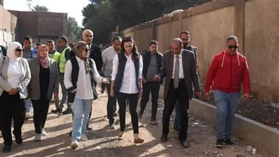 نائب محافظ الجيزة تتفقد أعمال الرصف بالمرحلة الأخيرة لروضة السودان بالدقي
