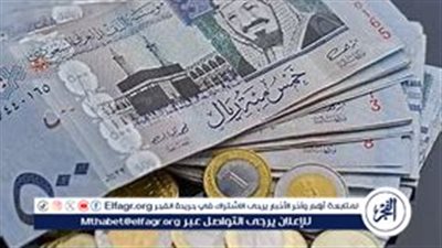 استقرار سعر الريال السعودي مقابل الجنيه المصري اليوم الثلاثاء 3 ديسمبر 2024